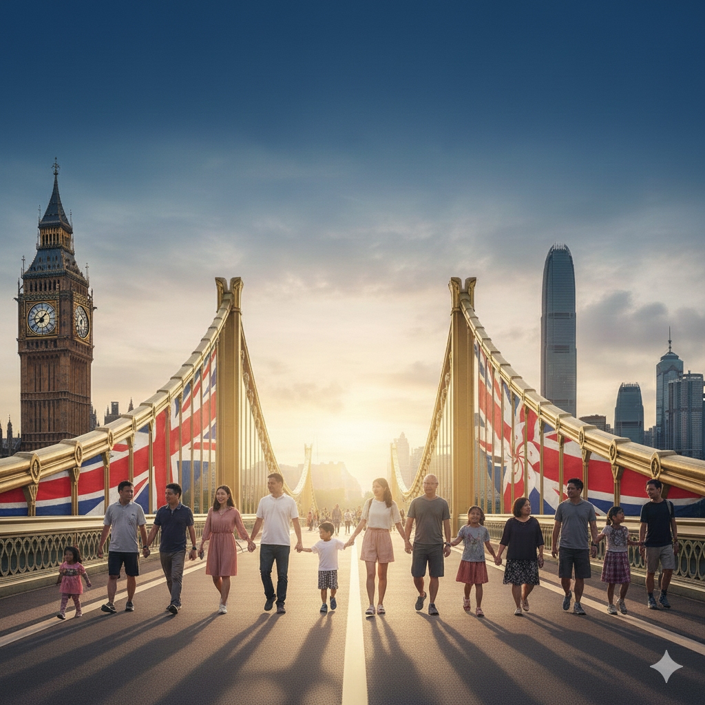 英國BNO永居路徑確定｜港人5年定居英國不再是夢