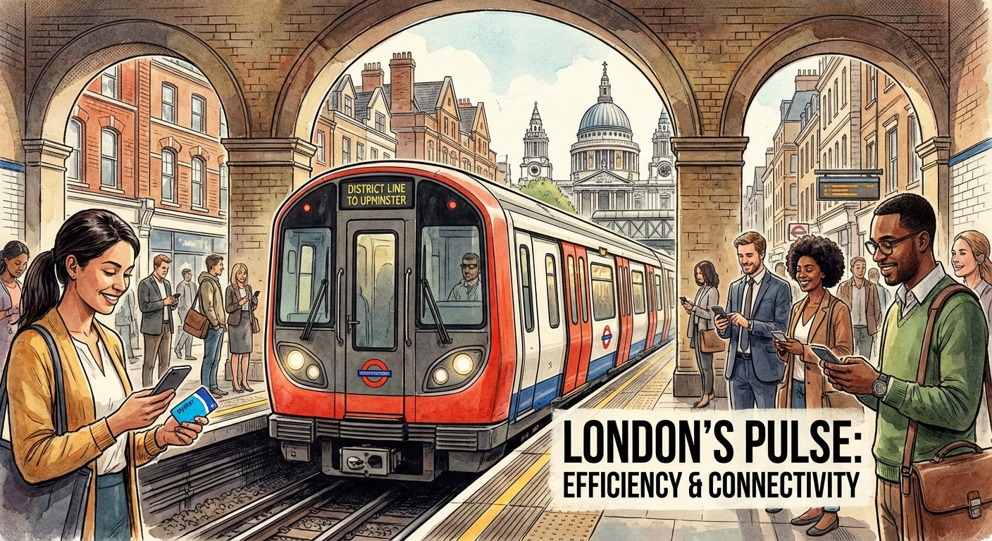 倫敦地鐵全攻略：英國新來者交通指南